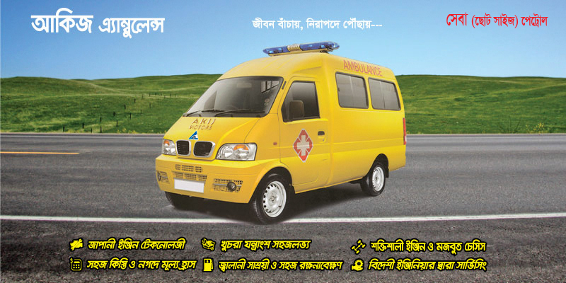 Mini Ambulance Petrol/CNG