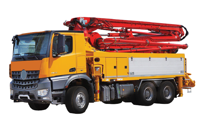 Construction Vehicle - Truck Mounted Boom Pump