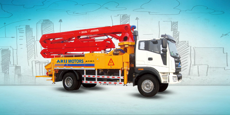 ট্রাক মাউন্টেড বুম পাম্প