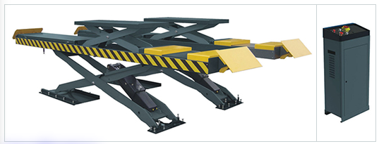 Double Scissor Lift for Wheel Alignment